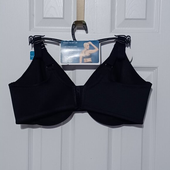 New 40DD Bra Vanity Fair Black Minimizer - Picture 1 of 2